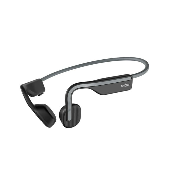 Restored Shokz OpenMove Bone Conduction Waterproof Bluetooth Headphones for Sports(Formerly Aeropex), Gray (Refurbished)