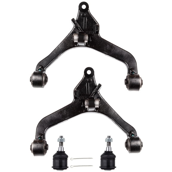 ECCPP 4pcs Front Lower Control Arm Front Lower Ball Joint fit for 2002-2007 For Jeep Liberty