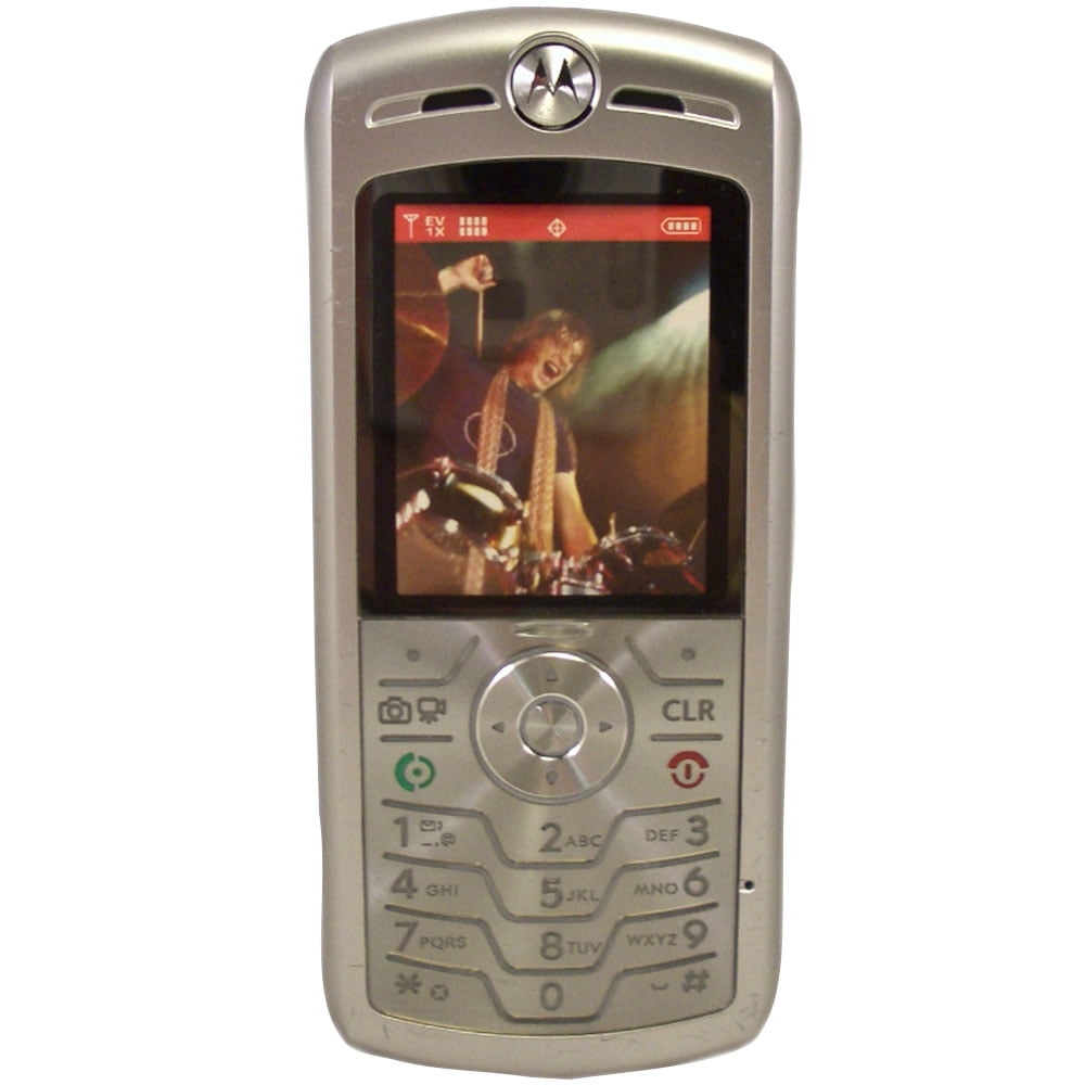 Verizon Motorola L7C Silver Mock Dummy Display Toy Cell Phone Good for