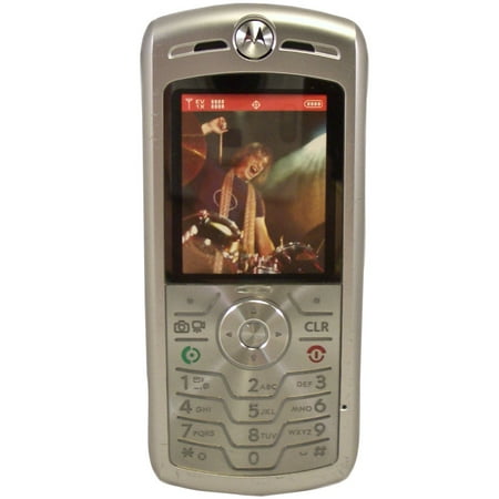 Verizon Motorola L7C Silver Mock Dummy Display Toy Cell Phone Good for Store Display or for Kids to Play Non-Working Phone Model