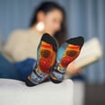 thumbnail image 5 of Vsdgher Refreshing Fruit Infused Drinks Unisex Crew Socks Lightweight Breathable Ventilation Ankle Socks, Mid-calf socks for Daily, 5 of 7