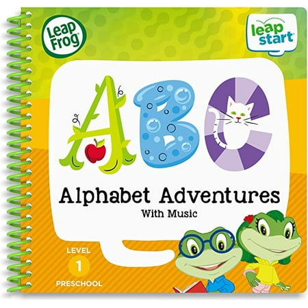 LeapFrog LeapStart Preschool Level 1 Alphabet Adventures Music Activity ...