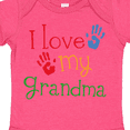 thumbnail image 4 of Inktastic I Love My Grandma Boys or Girls Baby Bodysuit, 4 of 5