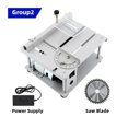 thumbnail image 1 of Mini Precision Table Saw Mini Electric Saw Table Saw Portable Woodworking Push Table Saw Multifunctional Cutting Machine ,Multi Purpose, 1 of 7