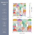thumbnail image 2 of Yayeee Toggle Light Switch Wall Plate 3-Gang 6.37"x4.48" Decorative Outlet Cover, Abstract Geometric, 2 of 7