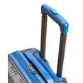 thumbnail image 4 of Rockland London Valise Rigide à Roulettes Pivotantes, Deux Tons Gris, Bagage de Cabine 20 Pouces, Valise Rigide à Roulettes Pivotantes London, 4 of 6