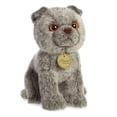 thumbnail image 1 of Peluche Aurora Miyoni Gris Detalle Realista 9 Pulgadas, 1 of 5