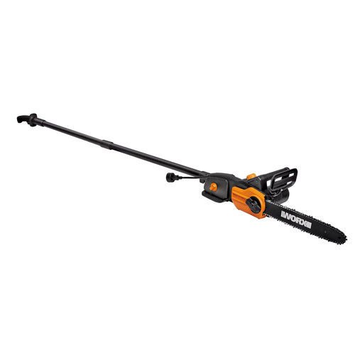 Worx WG309, 8 Amp 10inch Corded Electric Pole Saw & Chainsaw with Auto