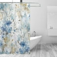 thumbnail image 2 of Coolnut Watercolor Flowers Shower Curtains Waterproof Fabric Shower Curtain Bathroom with Hooks Washable Bathroom Shower Curtains 60x72 Inch Home Decor, 2 of 6