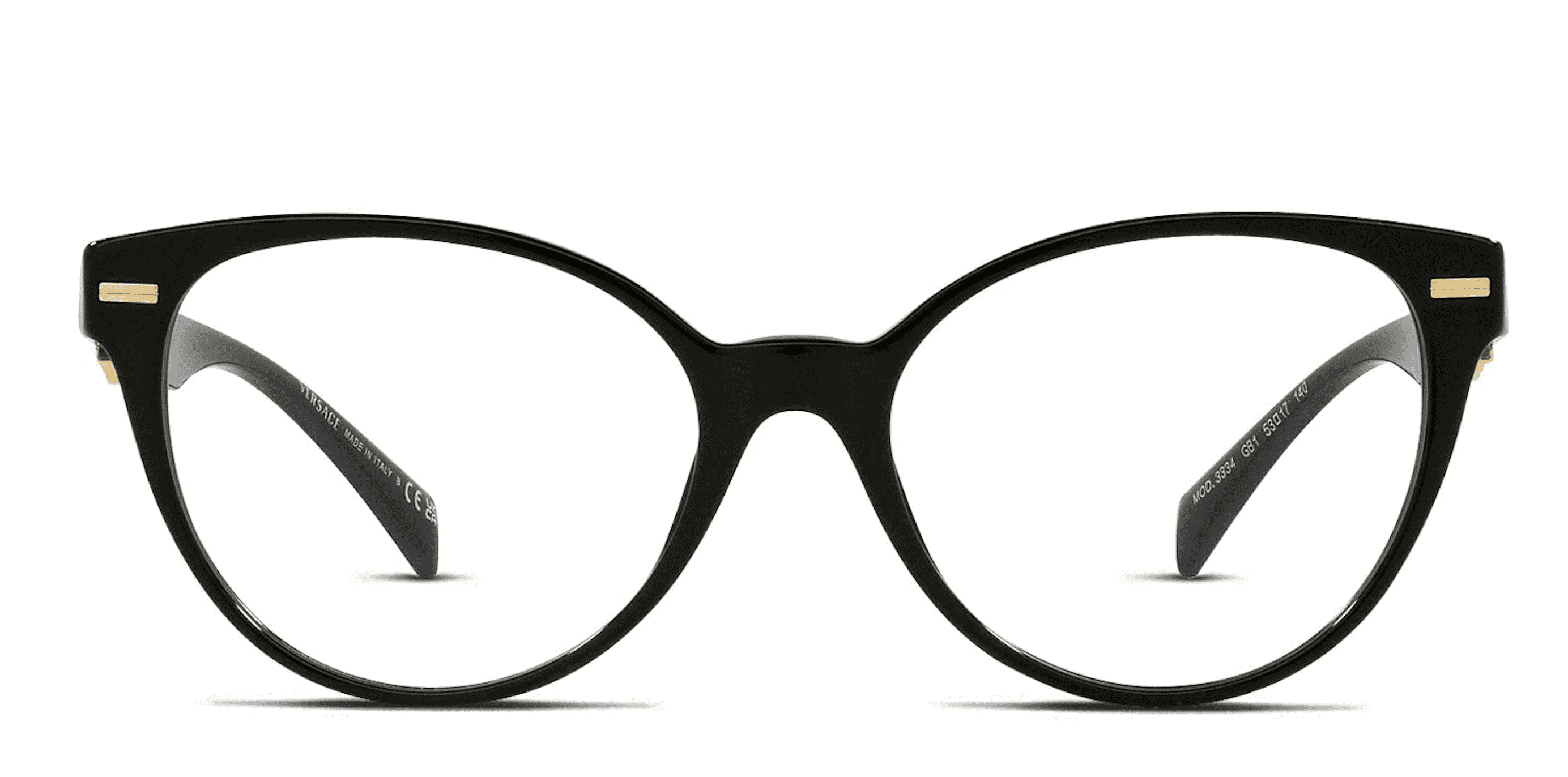 ゆりかページ NEW Genuine VERSACE METAL MESH Black EyeGlasses Frame