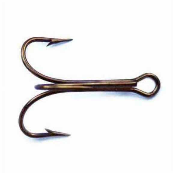 Mustad Treble Hook Bronze 25ct Size 10/0
