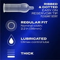 thumbnail image 3 of Durex Performax Intense Latex Condoms Ribbed w/ Desensitizing Delay Lubricant - Choose Count, 3 of 3