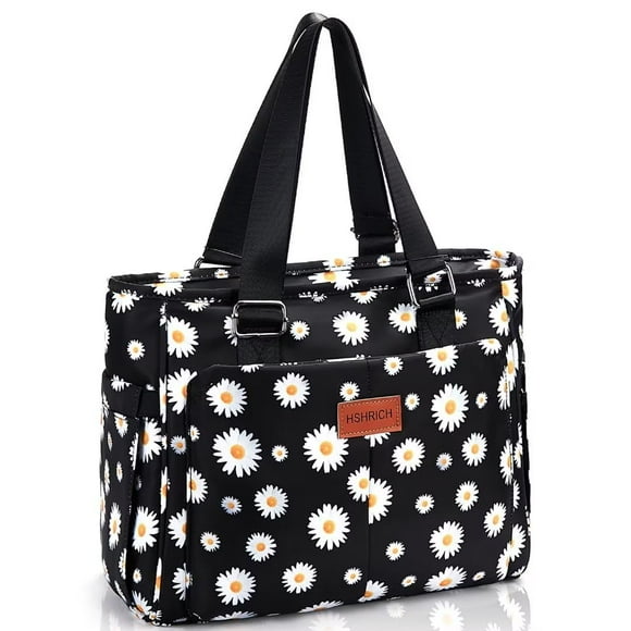 Bolsa Térmica HSHRICH Grande Aislada 14L para Mujer con Estampado Floral