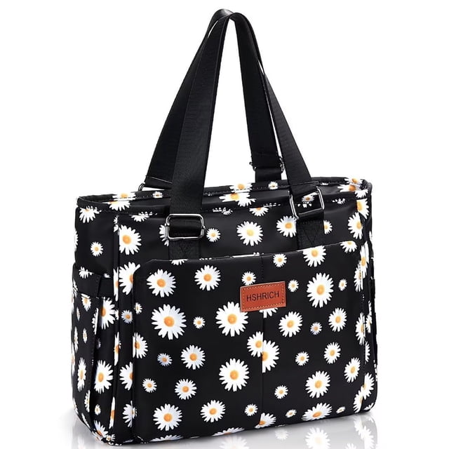Bolsa Térmica HSHRICH Grande Aislada 14L para Mujer con Estampado Floral