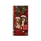 thumbnail image 1 of Decoraciones de Navidad Decoración de Puerta de Navidad de 6.66x2.99 Pies con Entrega de Regalo de Papá Noel, Fondo de la Atmósfera Festiva de la Fiesta Decoraciones de Navidad de Interior, 1 of 6