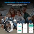thumbnail image 2 of Monitor de actividad física Smart Ring Dekeof impermeable para mujeres y hombres, 2 of 6