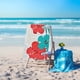 thumbnail image 2 of Fine Fiber Beach Towel Light Bath Towel Sand Beach Blanket Travel Swimming Pool Multifunctional Towel 28x60 Inches, 2 of 7