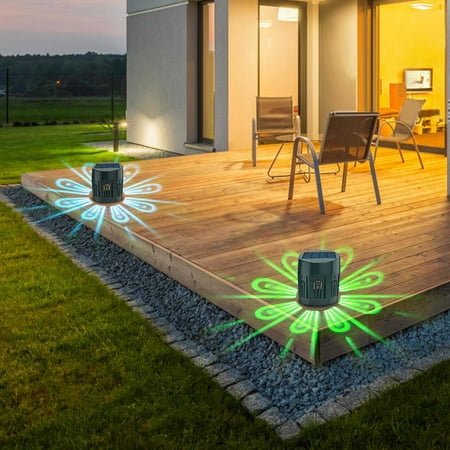 

Herrnalise Solar Light and Shadow Wall Lights Courtyard Garden Lights Decoration LED Lights Peacock Projection Lights Patio Essentials