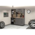 thumbnail image 4 of Pemberly Row 2-Piece 3-Drawer Garage Cabinet Set in Dark Gray and Maple, 4 of 14