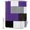 Purple Gray Black, variant on Sage Green Grey Geometric Shower Curtains for Bathroom, Modern Black White Abstract Art Waterproof Fabric Shower Curtain, Decorative Bathroom Curtain for Bathtub, 66"x72" , No Hooks Included