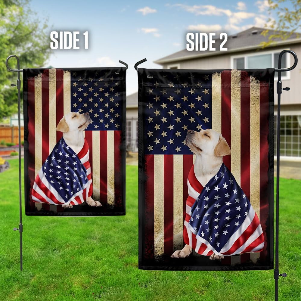 German Shepherd Flag - Outdoor German Shepherd Decorations, House Flag For Porch, Patio, Wall Decor, Heavy-duty Canvas German Shepherd Garden Home Decor Double Sided Flag