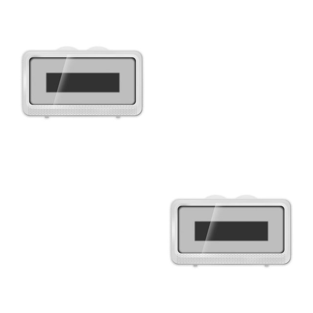 Injueey Caja del teléfono Soporte para montaje en pared para teléfono móvil Puesto de ducha Caja impermeable de alta sensibilidad con blanco 2Conjunto