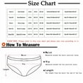 thumbnail image 3 of UTTOASFAY Women'S String Trousers Pack Lace Soft Lingerie Underwear Pack of 5 Red 12(XXL), 3 of 5