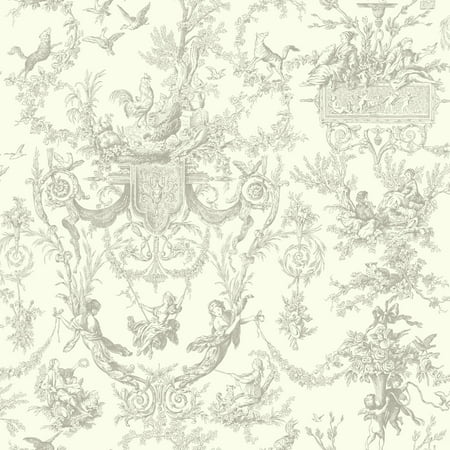 - Ashford Toiles Old World Toile Wallpaper