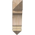 thumbnail image 2 of Ekena Millwork 6"W x 18"D x 22"H Legacy Arts & Crafts Rough Sawn Bracket, Douglas Fir, 2 of 4