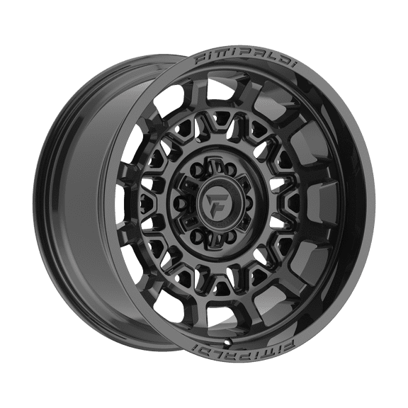 20x10 Fittipaldi Offroad FA23B Gloss Black Wheel 8x6.5 (-19mm)