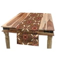thumbnail image 1 of Mandala Table Runner, Flowers and Leaves Exotic Wonderland Flourish, Dining Room Kitchen Rectangular Runner, 3 Sizes, by Ambesonne, 1 of 2