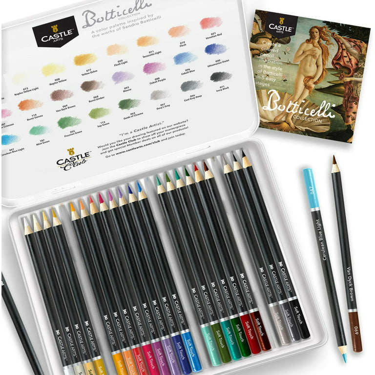 Castle Art Supplies Watercolors Paint Set - 24 Vibrant Colors in Tubes