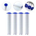 thumbnail image 4 of Miangastore Filter Cotton Kit Shower Head Filter Cartridge Blue 4Pcs 4.4X0.9X0.9In, 4 of 8