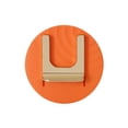 thumbnail image 1 of Soporte de almacenamiento para secador de pelo de plástico montado en la pared plegable para el hogar, dormitorio, baño, organizador, estantes Almacenamiento y organización del hogar Naranja Bewildely  HA066043-03, 1 of 6