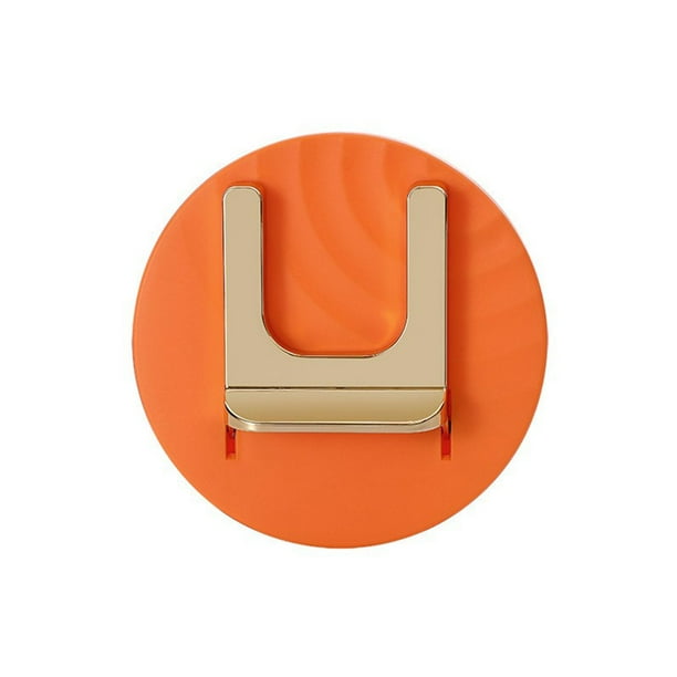 Billuyoard Soporte para secador de pelo de plástico montado en la pared plegable para el hogar, Hotel, dormitorio, baño, dormitorio, estante sin Almacenamiento y organización del hogar Naranja Billuyoard HA066043-03