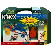 K'NEX Gear Action 20 Model Set, 5 Bonus Models w/ Bricks