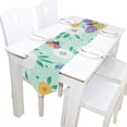 thumbnail image 7 of SKYSONIC Rectangle Multicolored Butterflies Printed Table Runner 13x70in for Wedding Birthday Holiday, 7 of 7