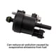 thumbnail image 2 of Válvula Solenoide De Cartucho De Carbono Válvula Solenoide De Control De Lata De Carbono Eficiente Válvula De Purga De Tanque De Vapor Sellada Con Tanque De Carbono Alta Adaptabilidad Para Oe seitruly VI007485-00, 2 of 6