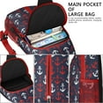 thumbnail image 4 of Crossbody Sling Backpack for Women Men Navy Ship Anchor Shoulder Sling Crossbody Casual Chest Bag for Travel Sports Running Hiking, 4 of 6