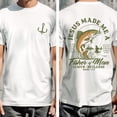 thumbnail image 2 of Jesus Made Me a Fisher of Men T-Shirt – Mark 1:17 Christian Fishing Tee, Faith Fisherman Graphic Shirt, Unisex Religious Gift, 2 of 6