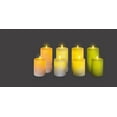 thumbnail image 5 of LumiPur Signature Natural Glow Flickering Flameless LED Wax Pillar Candle (3.5" x 5", Linen White), 5 of 9