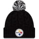 thumbnail image 1 of Gorro New Era, oficial de la NFL, de los Pittsburgh Steelers, negro, 1 of 1