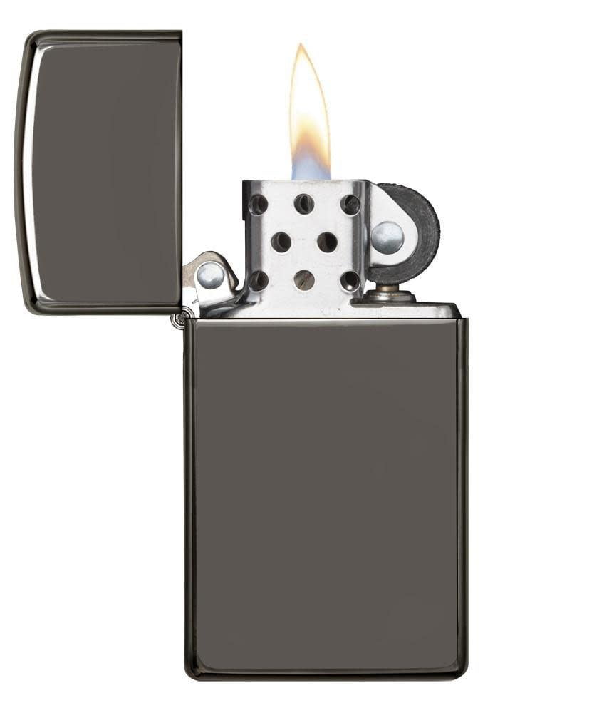 Zippo Slim Black Ice Pocket Lighter