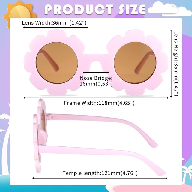 stanreset 3x Fashionable Outdoor Children Sunglasses UV Protection Lightweight Frame Stylish Kids Sunglasses