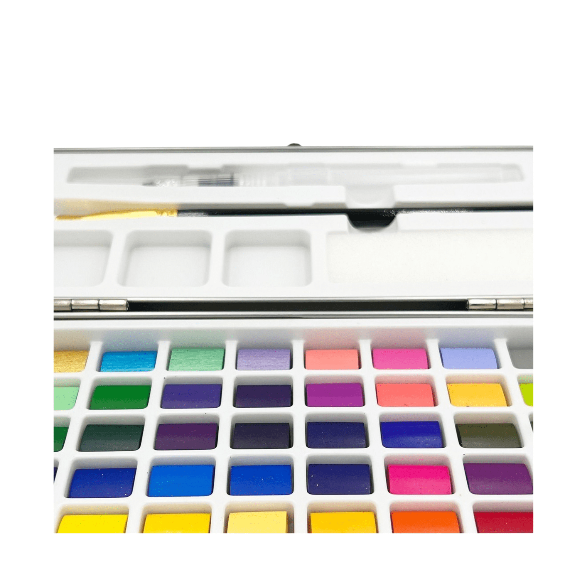 Cantoo City 50-Color Solid Pigment Watercolor Paint Set, 1 Kit