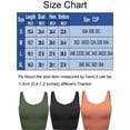 thumbnail image 3 of SHCKE High Support Yoga Sports Bra For Women Longline Padded Bra Fitness Workout Open Back Tank Tops, 3 of 6