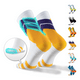 thumbnail image 1 of 2 Par Basquetbol Calcetas Gruesas Deportivas Antideslizantes Xtellar blanco, 1 of 4