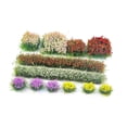 thumbnail image 1 of Bunblic DIY Miniature Grass Tufts Artificial Grass Modeling Versatile Flower Cluster for Architecture Building Train Landscape Style E, 1 of 8