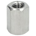 thumbnail image 3 of "10-Pack M10x1.5 Stainless Steel Hex Coupling Nuts - 25mm Length, 304 Grade Rustproof Threaded Connectors for Bolts & Studs", 3 of 6