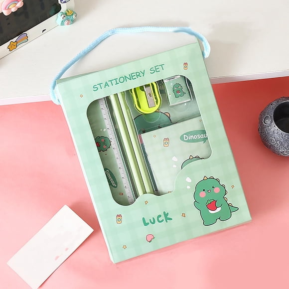 RKSTN Cute pencil Pencil Set Student Stationery Six Piece Set Kindergarten Children's Drawing And Sketching Supplies